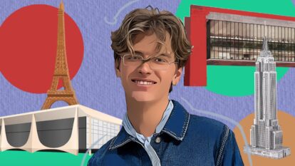 O influencer que bombou nas redes mostrando prédios pelo mundo
