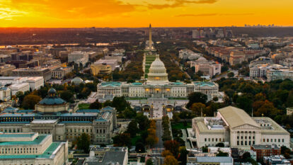 Os escritórios de Washington estão vazios — e virando moradia