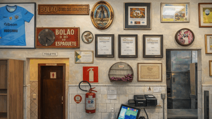 A nova casa do Bolão, o dono do macarrão mais famoso de BH