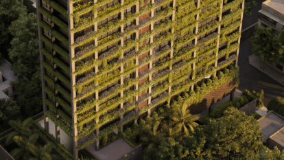 Na região da Paulista, sai um prédio comercial, entra um residencial